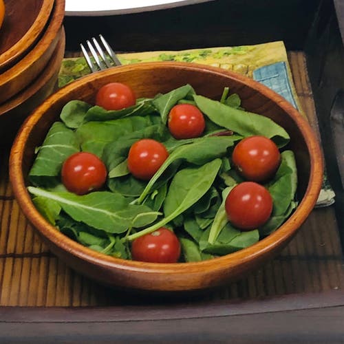Frieling Rubberwood Conical Bowl, Small 2.5-inch X 7-inch Diameter In Brown