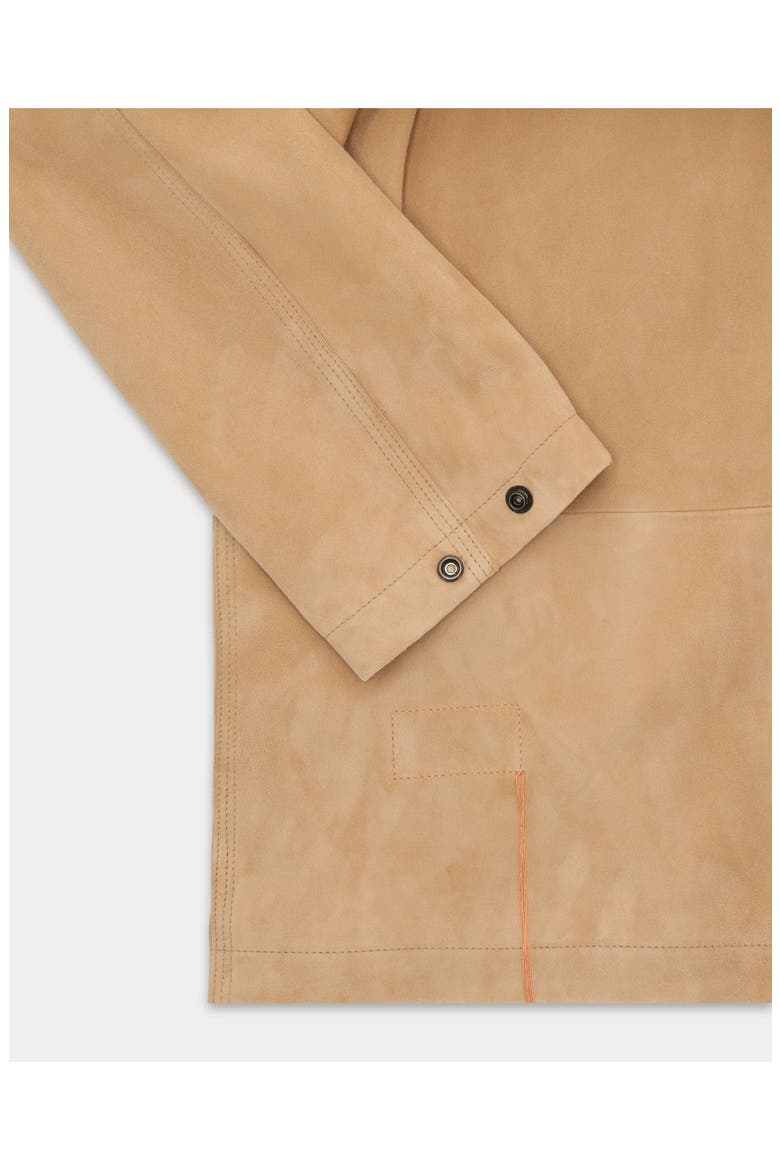 Montana Suede Jacket, Alternate, color, Beige