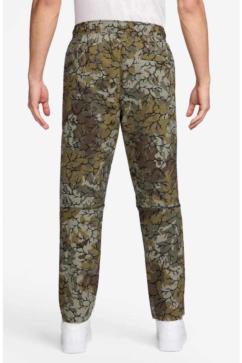 Tech Woven Pants, Alternate, color, OLIVE FLAK/ BLACK