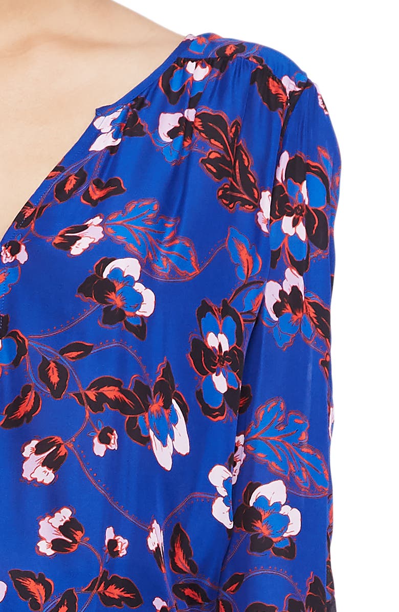 Parker Claudia Silk Blend Blouse, Alternate, color,