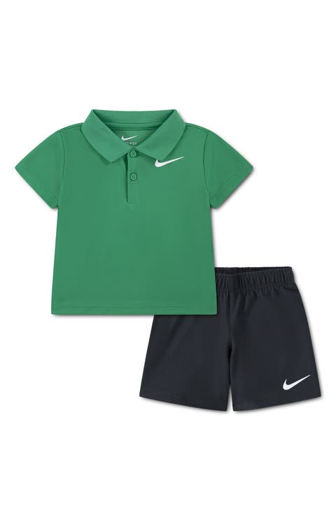 Dri-FIT Polo & Woven Shorts Set (Baby)
