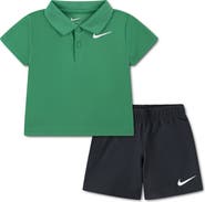 Nike Dri-FIT Polo & Woven Shorts Set