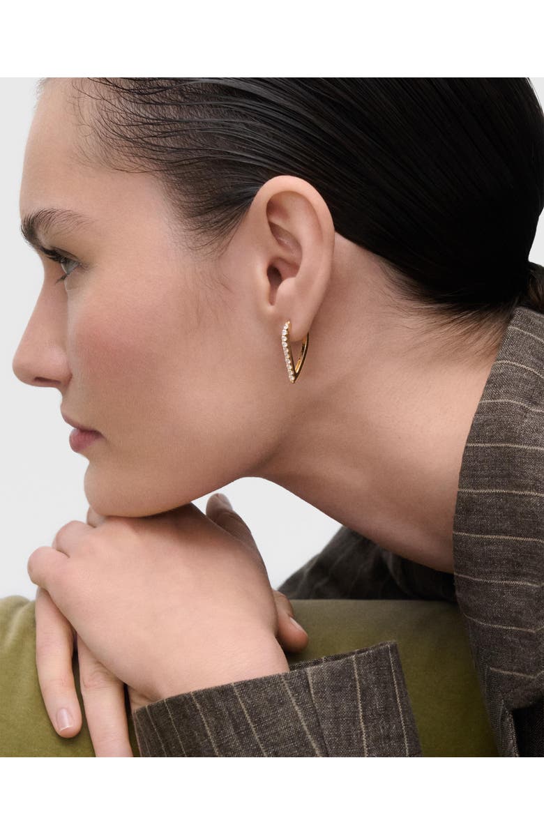 PDPAOLA Gloss Hoops, Alternate, color, Gold