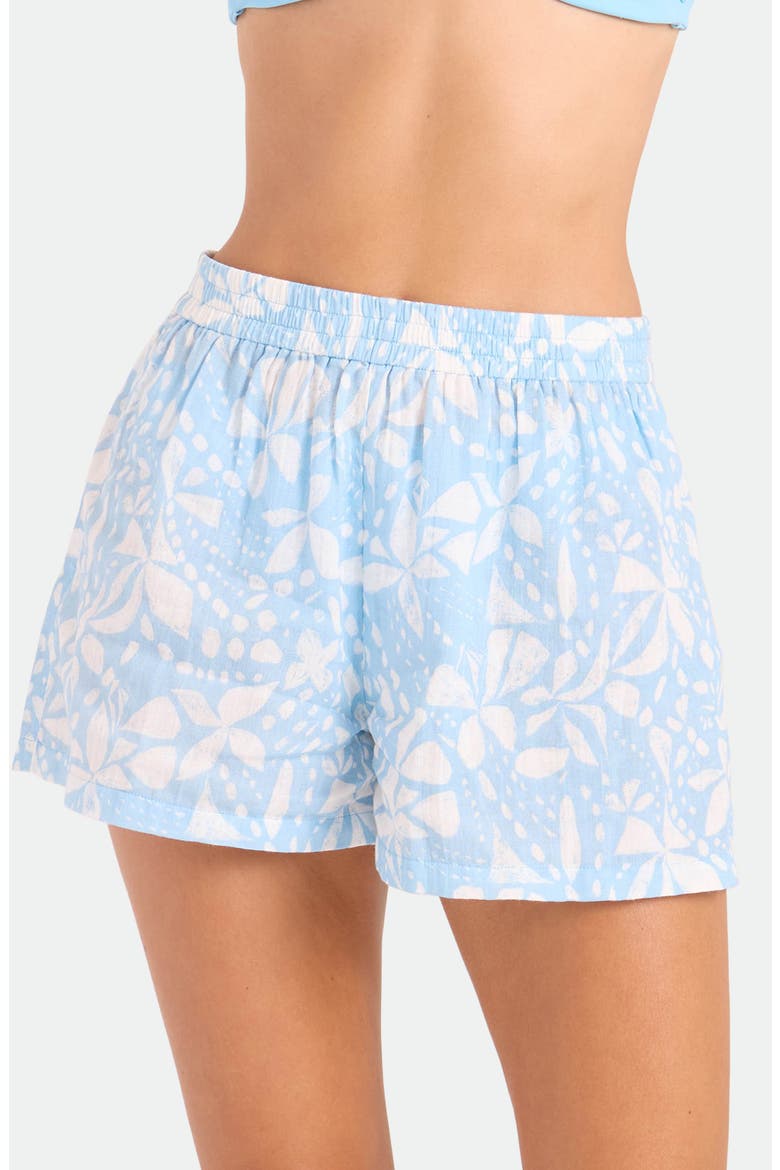 Funtastical Gauze Shorts, Main, color, BLUE
