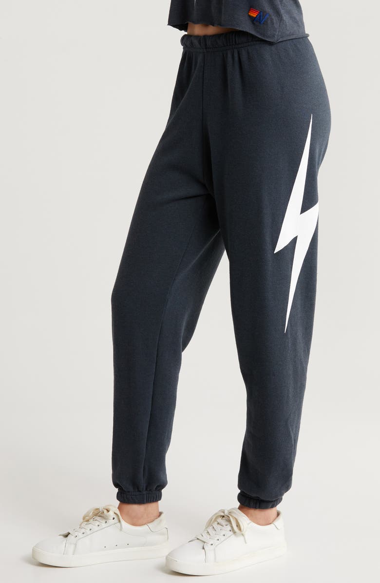 Aviator Nation Bolt Sweatpants, Alternate, color, 