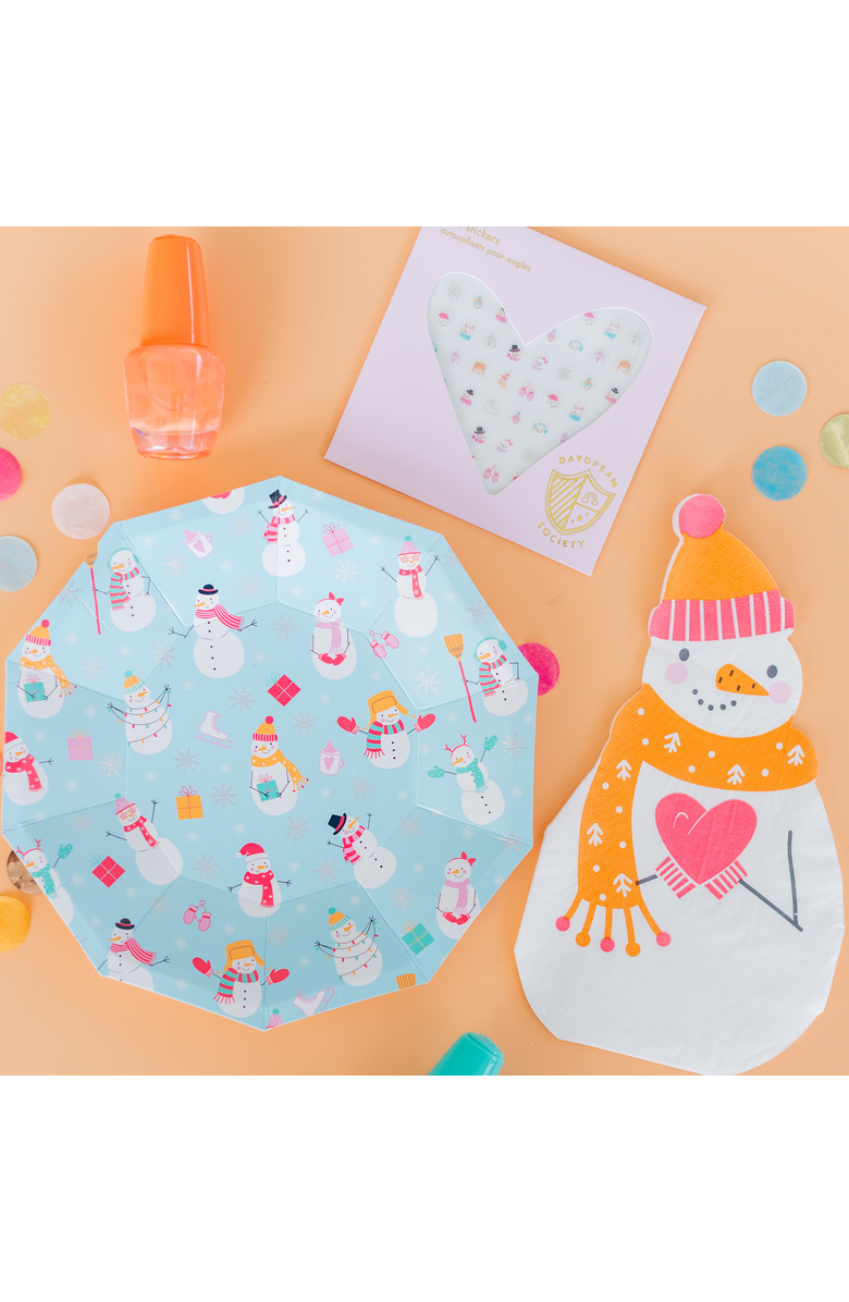 Daydream Society Blizzard Buddies Winter Themed Nail Stickers, Alternate, color, Assorted Pre-Pack