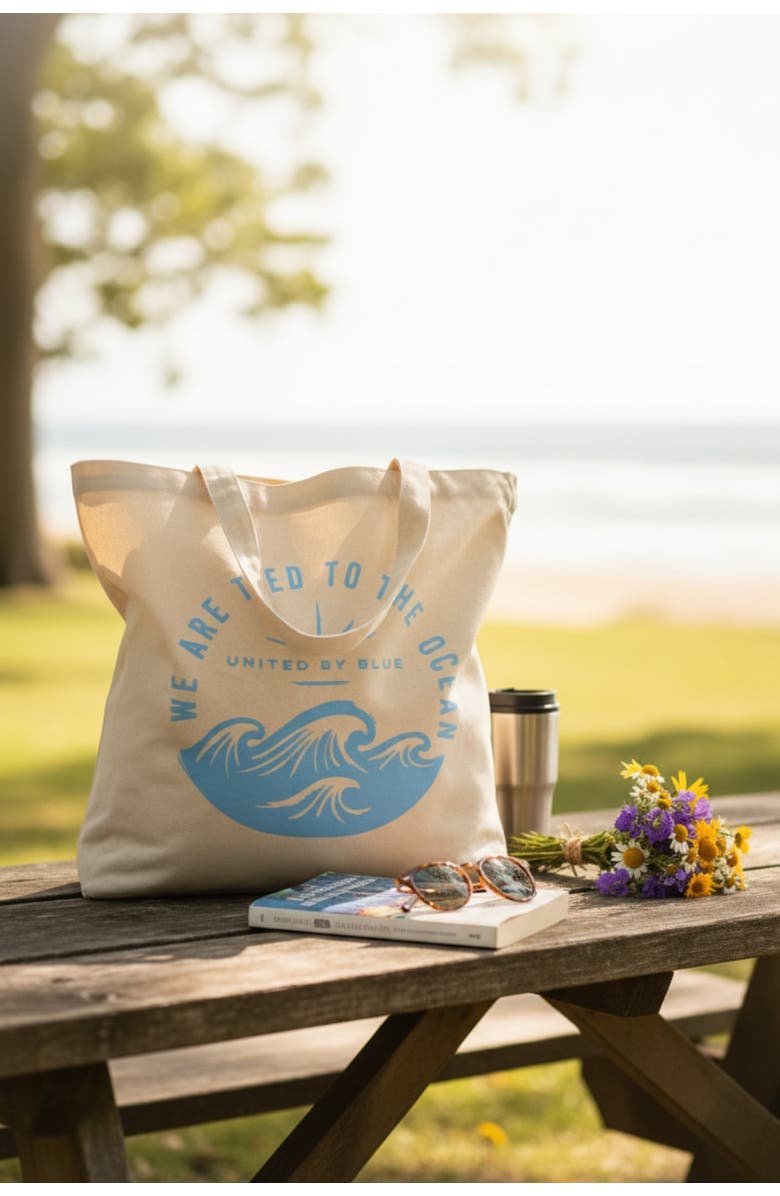 United By Blue My Favorite Daily Tote, Alternate, color, Tied To The Ocean