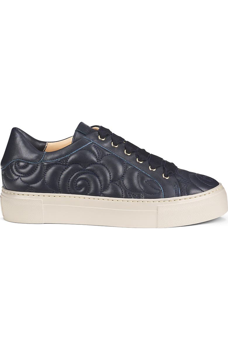 AGL Alisa Leather Sneaker, Alternate, color, Night