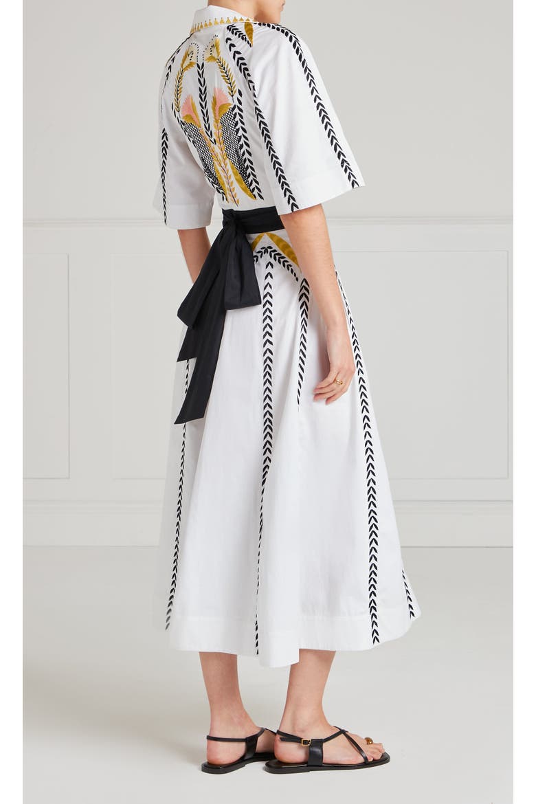 Juniper Wrap Dress, Alternate, color, White