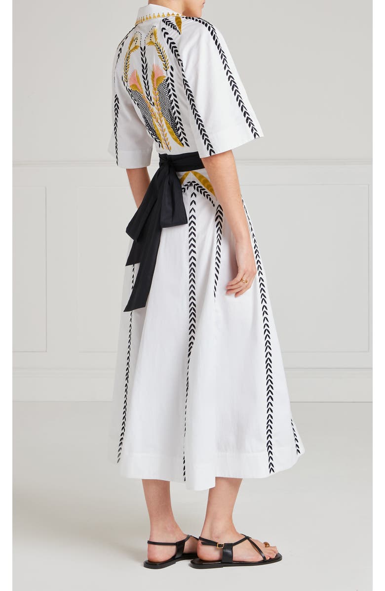 Temperley London Juniper Wrap Dress, Alternate, color, White