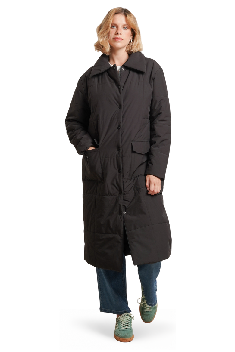 The Puffer Before & After Maternity Coat, Main, color, Black