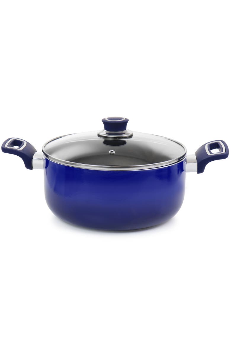 OSTER 7 Piece Non Stick Aluminum Cookware Set, Alternate, color, Blue