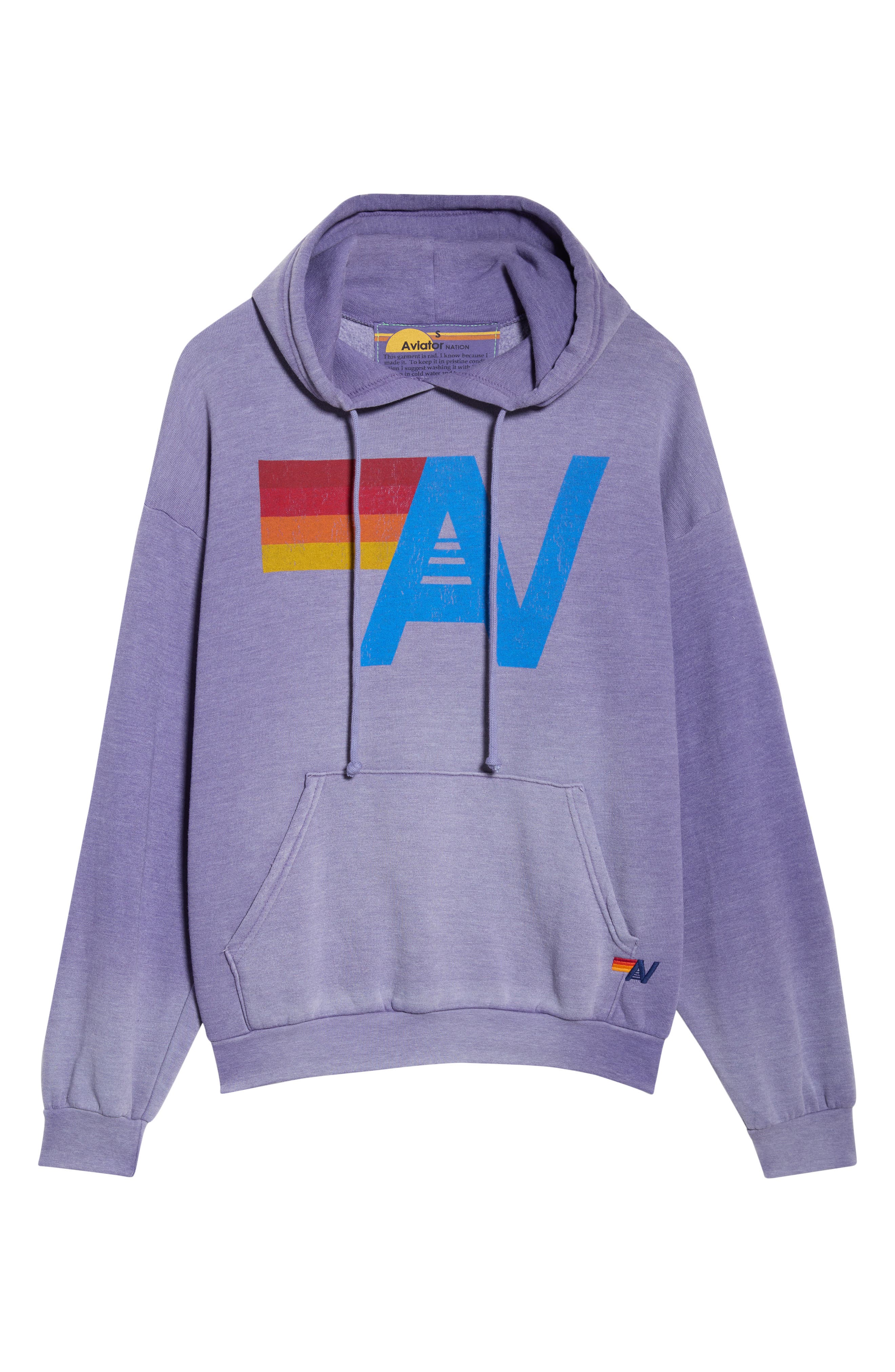 Aviator Nation Logo Relaxed Fit Graphic Hoodie (Women) | Nordstrom