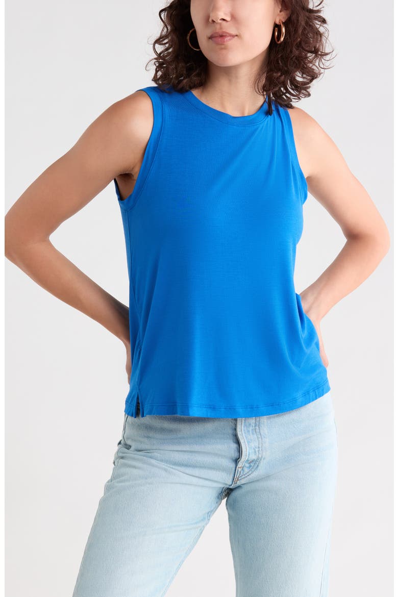 Crewneck Easy Tank, Main, color, BLUE OLYMPUS