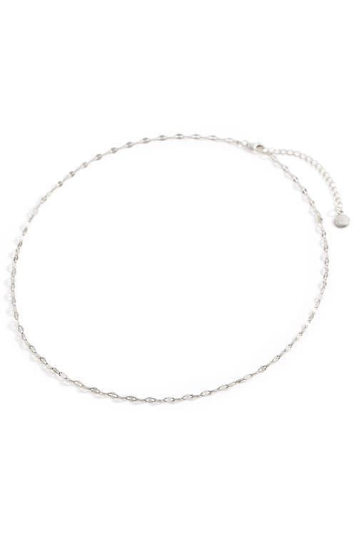 Mint & Lily Petal Chain Necklace In Gold