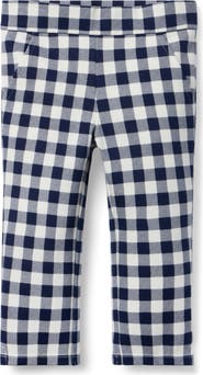 Janie and Jack Gingham Ponte Pant