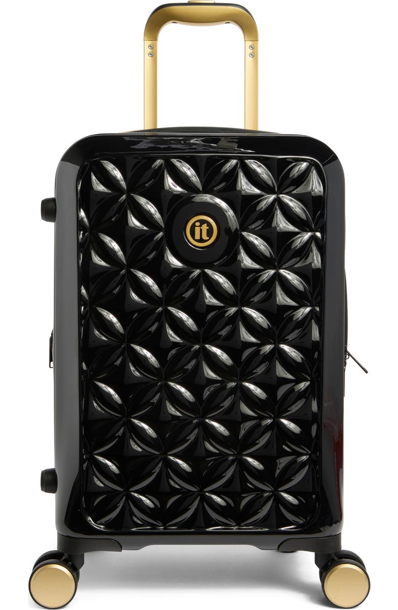 IT LUGGAGE Florita 21-Inch Hardside Carry-On Luggage, Main, color, Black