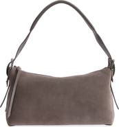 Lemaire Belted Suede Shoulder Bag