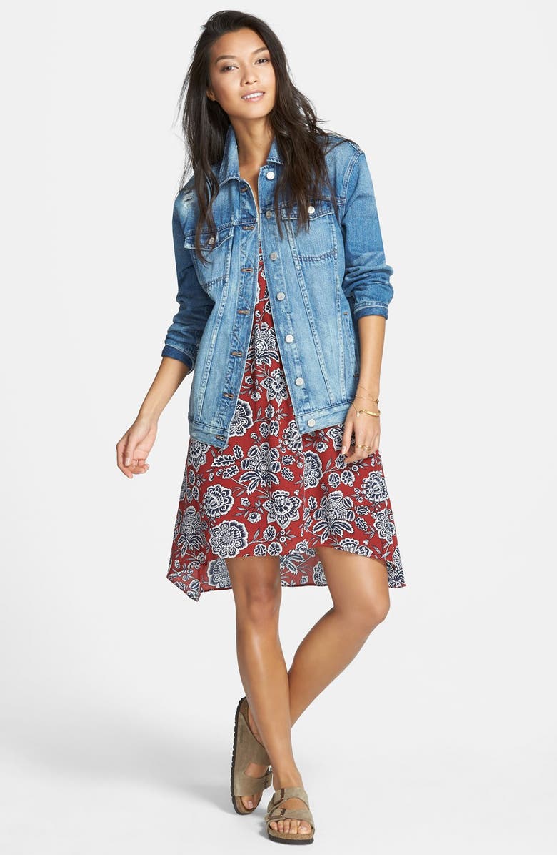 Madewell Oversize Jean Jacket, Alternate, color, 