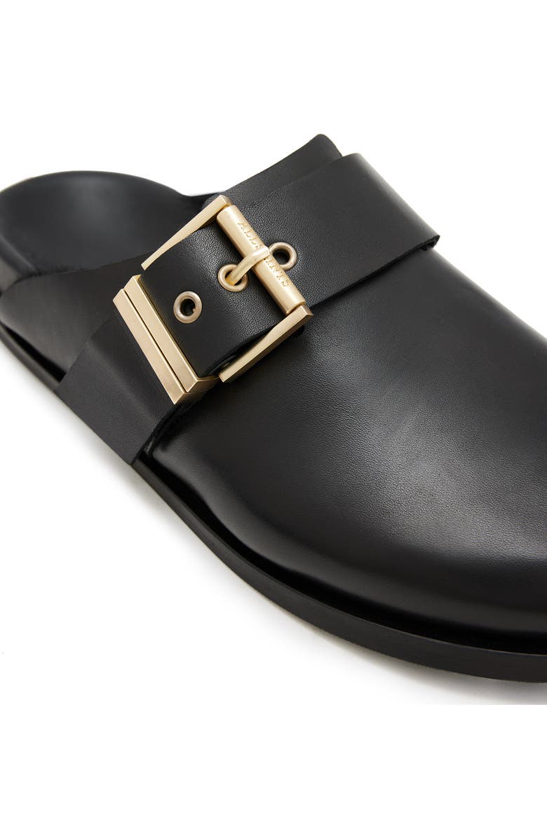 AllSaints Genuine Shearling Mule, Alternate, color,