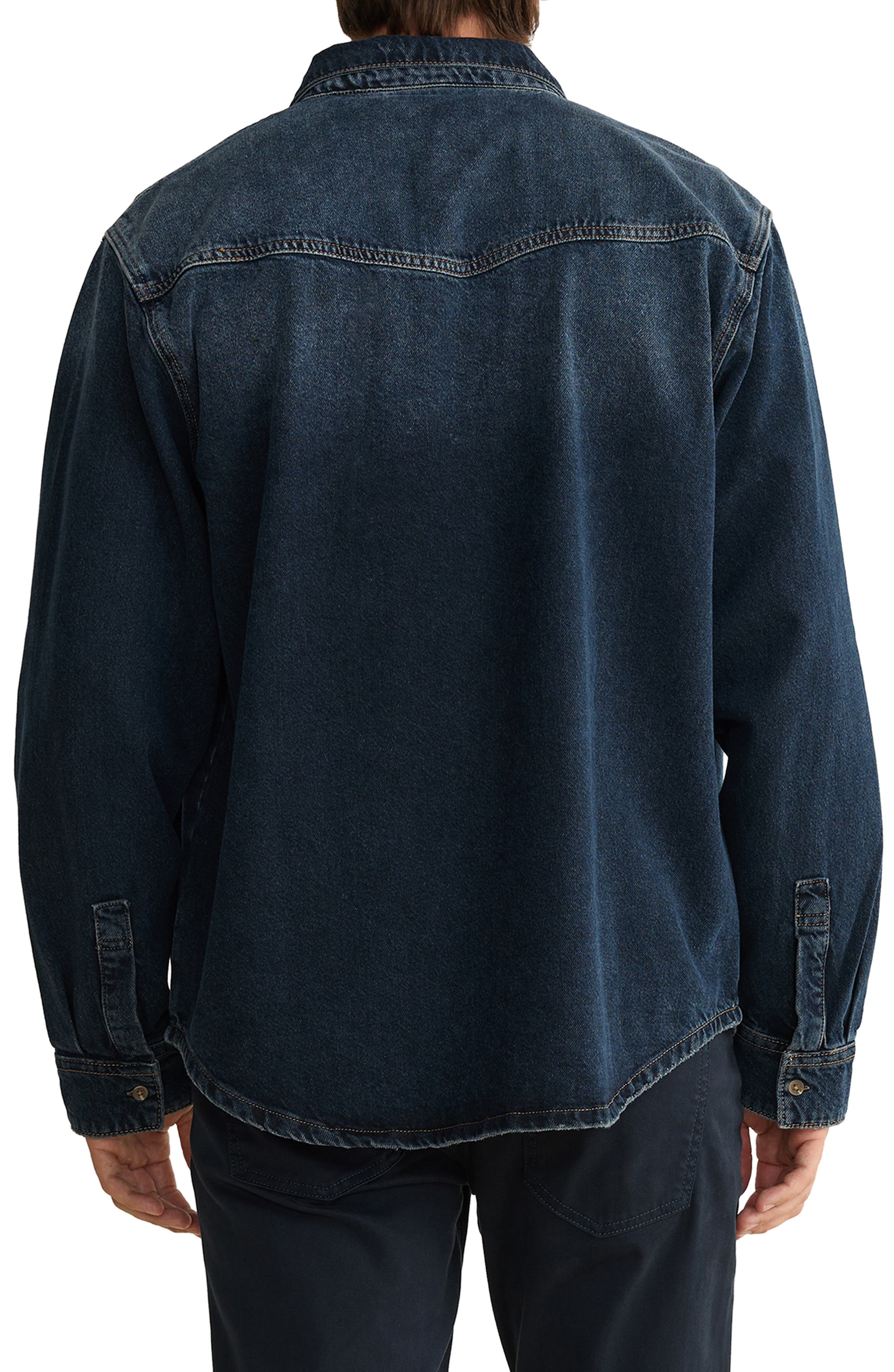 DET Denim Button-Up Shirt - image 2
