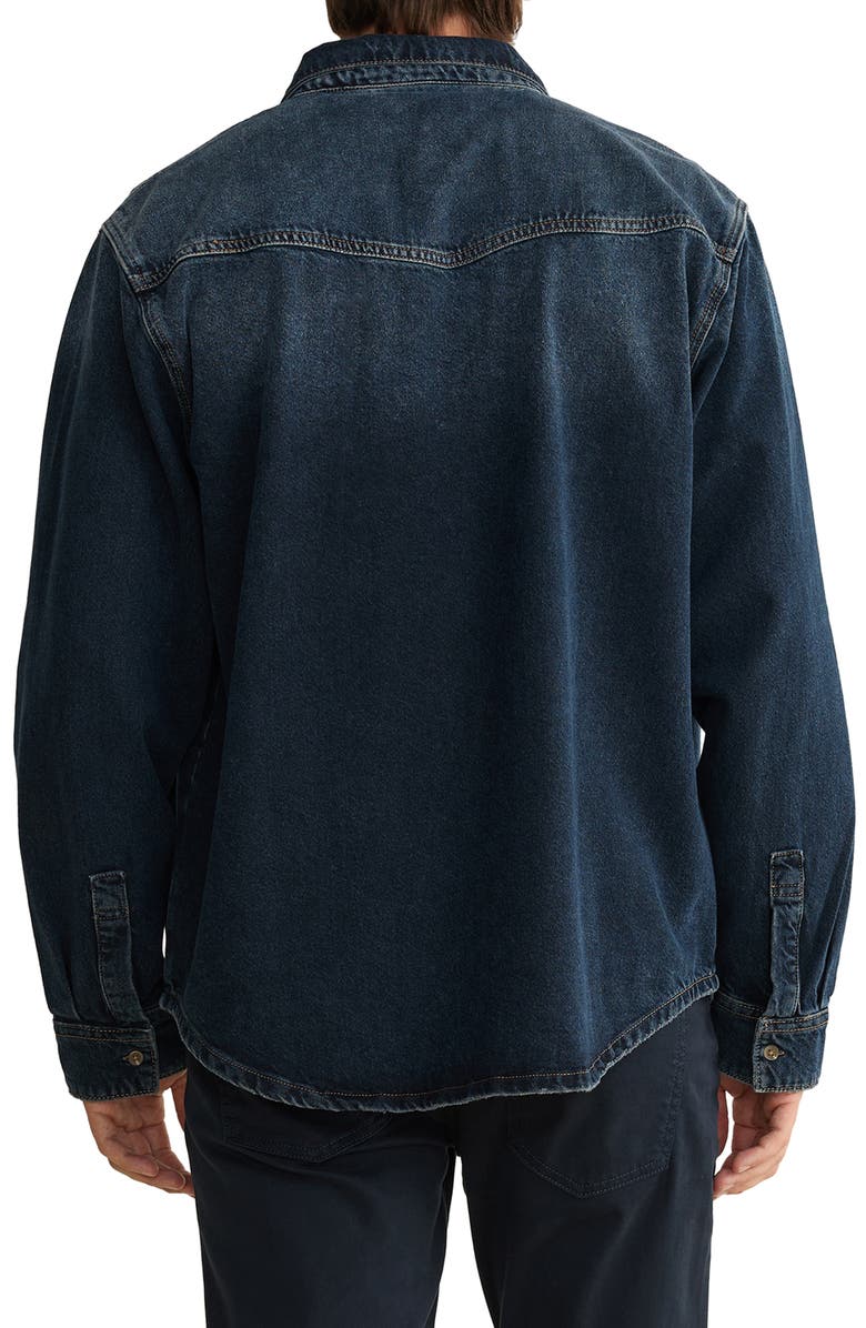 WARP+WEFT DET Denim Button-Up Shirt, Alternate, color, Porter