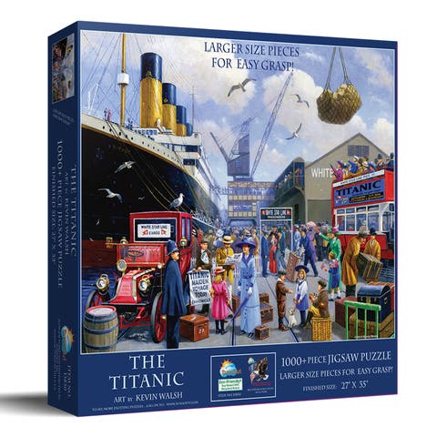 The Titanic 1000 piece Jigsaw Puzzle for Adults Large Pieces