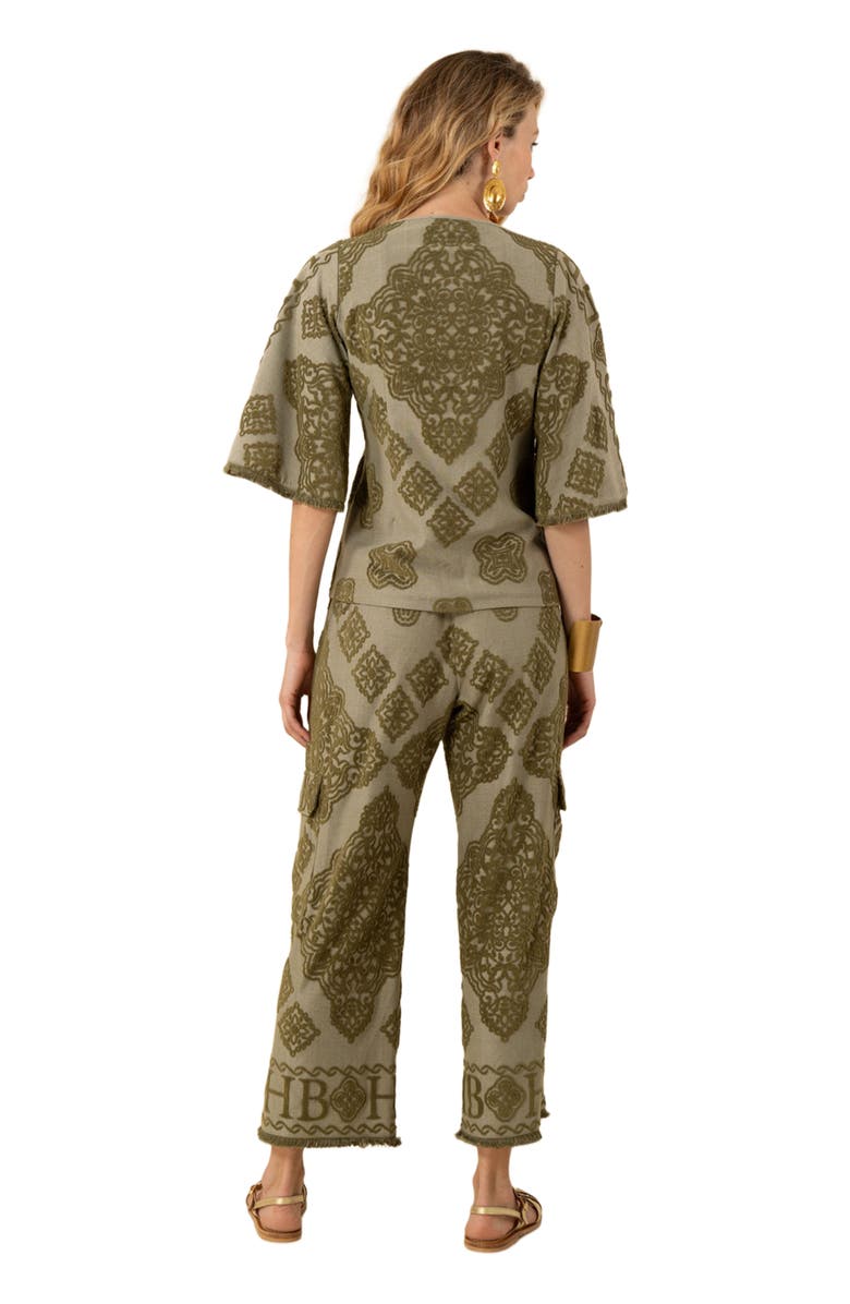 Hale Bob Jayda Jacquard Pant, Alternate, color, 