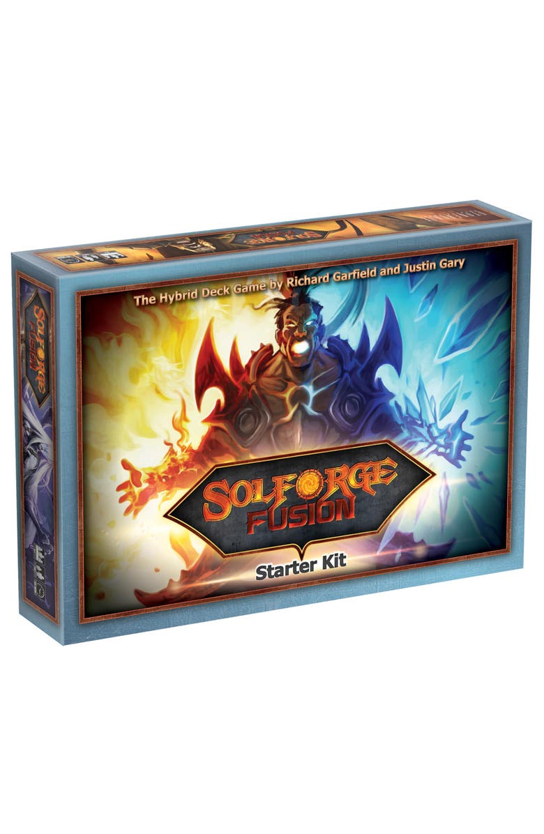 SolForge Fusion Starter Kit Hybrid Deckbuilding Game, 4 Faction Decks, Main, color, Multicolored