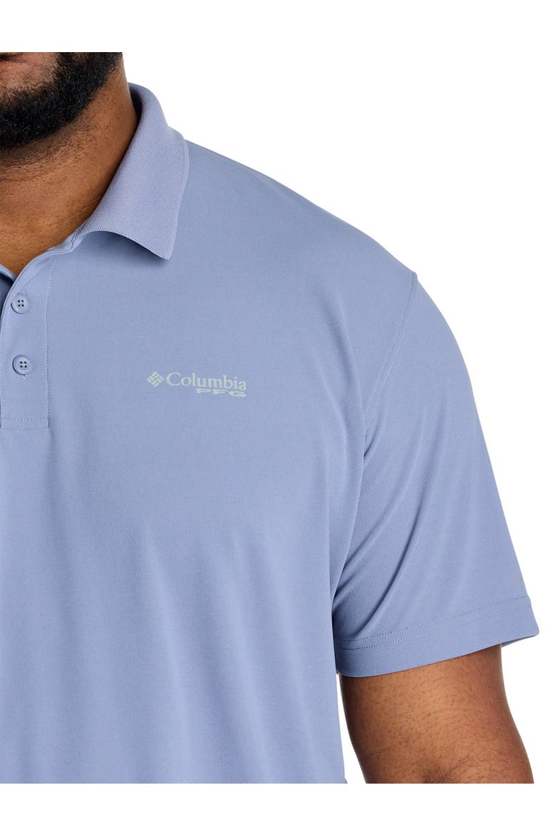 Big & Tall PFG Freezer Polo Shirt, Alternate, color, NEW MOON