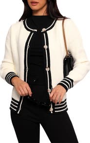 Petal & Pup Yorkshire Contrast Edge Cardigan