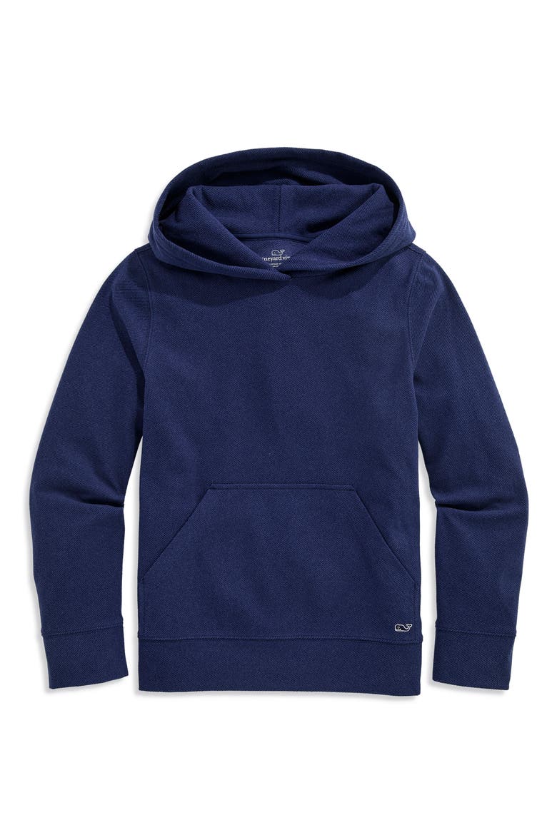 Kids' Calmwater Hoodie, Main, color, BLUE BLAZER