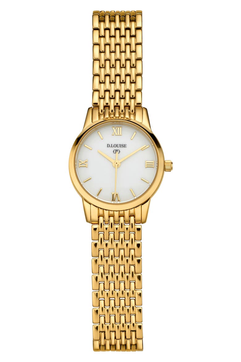 Classic Bracelet Watch, 20mm, Main, color, GOLD