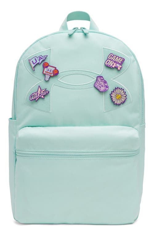 Under Armour Essential Patch Backpack in Aqua Float at Nordstrom
