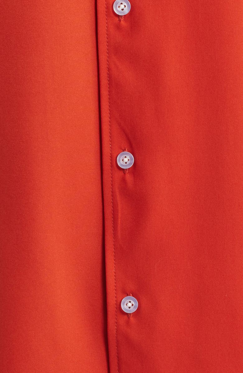 MAVRANS Rust Waves Performance Camp Shirt, Alternate, color, Red