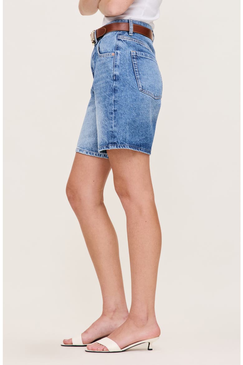 Taylor Ultra High Waist Denim Shorts, Alternate, color, NORTH LAKE VINTAGE