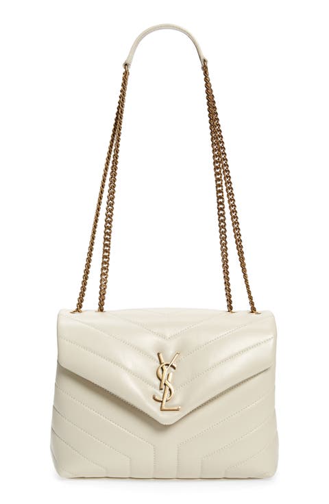Small Loulou Chain Leather Shoulder Bag