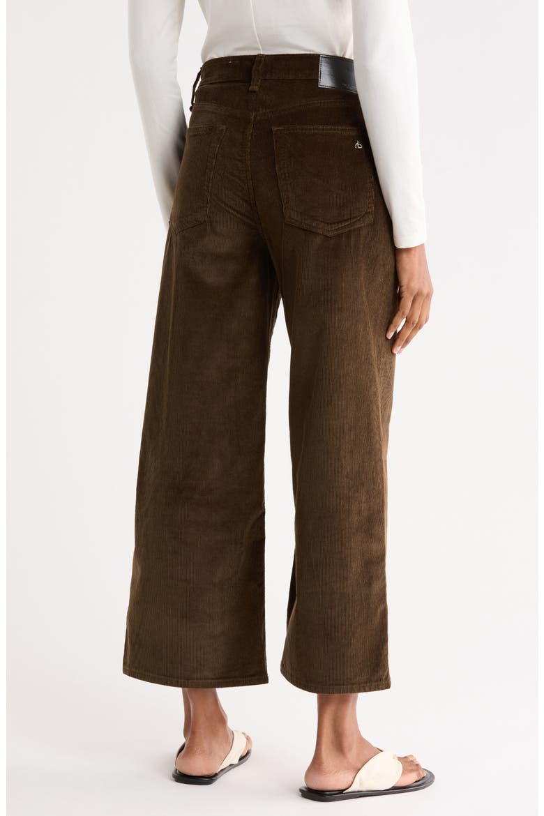 Andi High Waist Wide Leg Corduroy Pants, Alternate, color, BLSAM