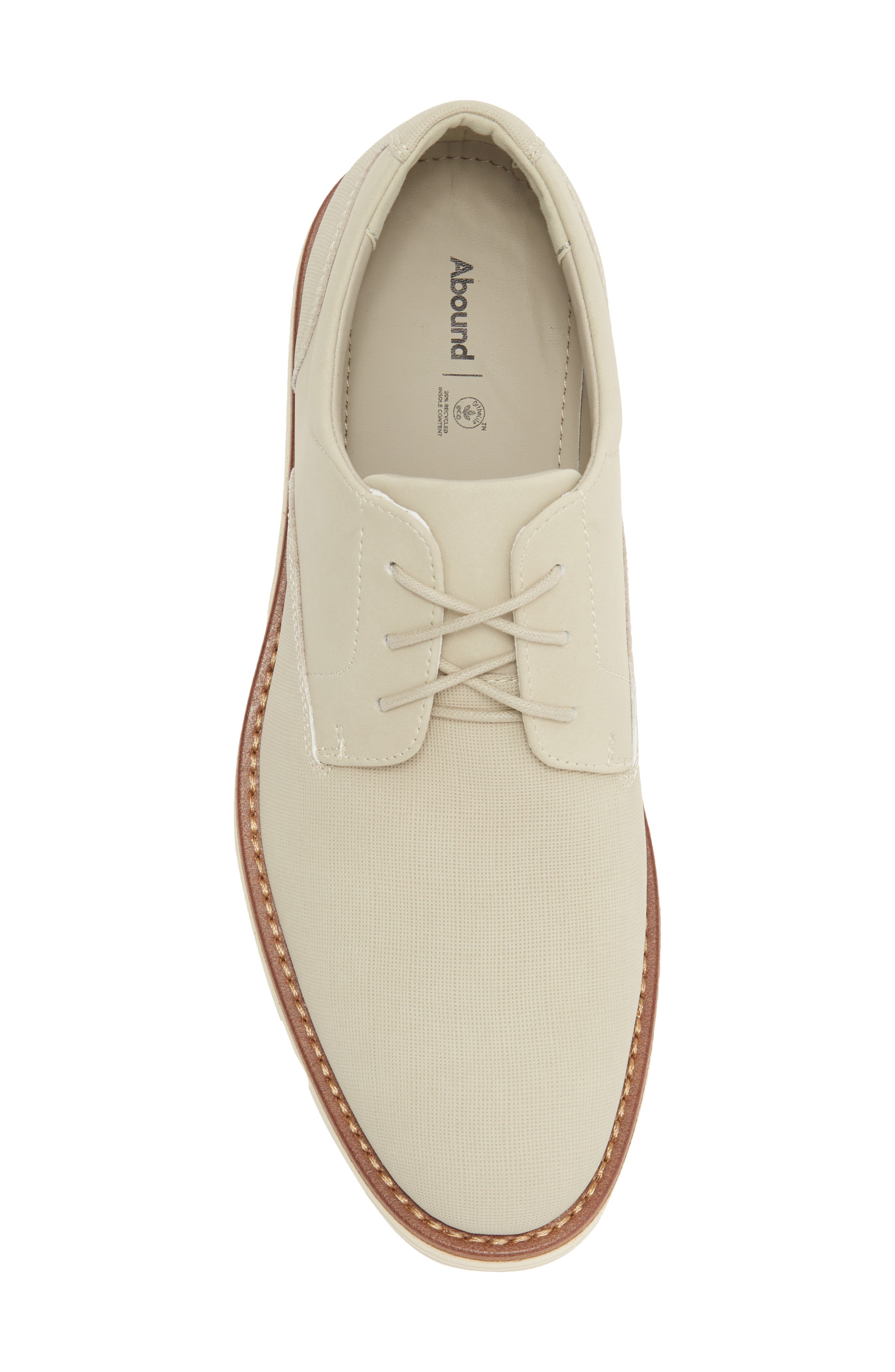 Landon Hybrid Plain Toe Derby, Alternate, color, BEIGE BIRCH