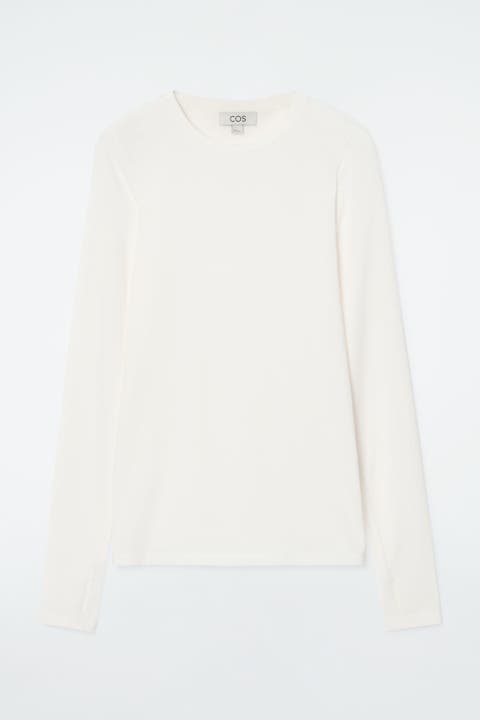Slim Lightweight Long-sleeved Top