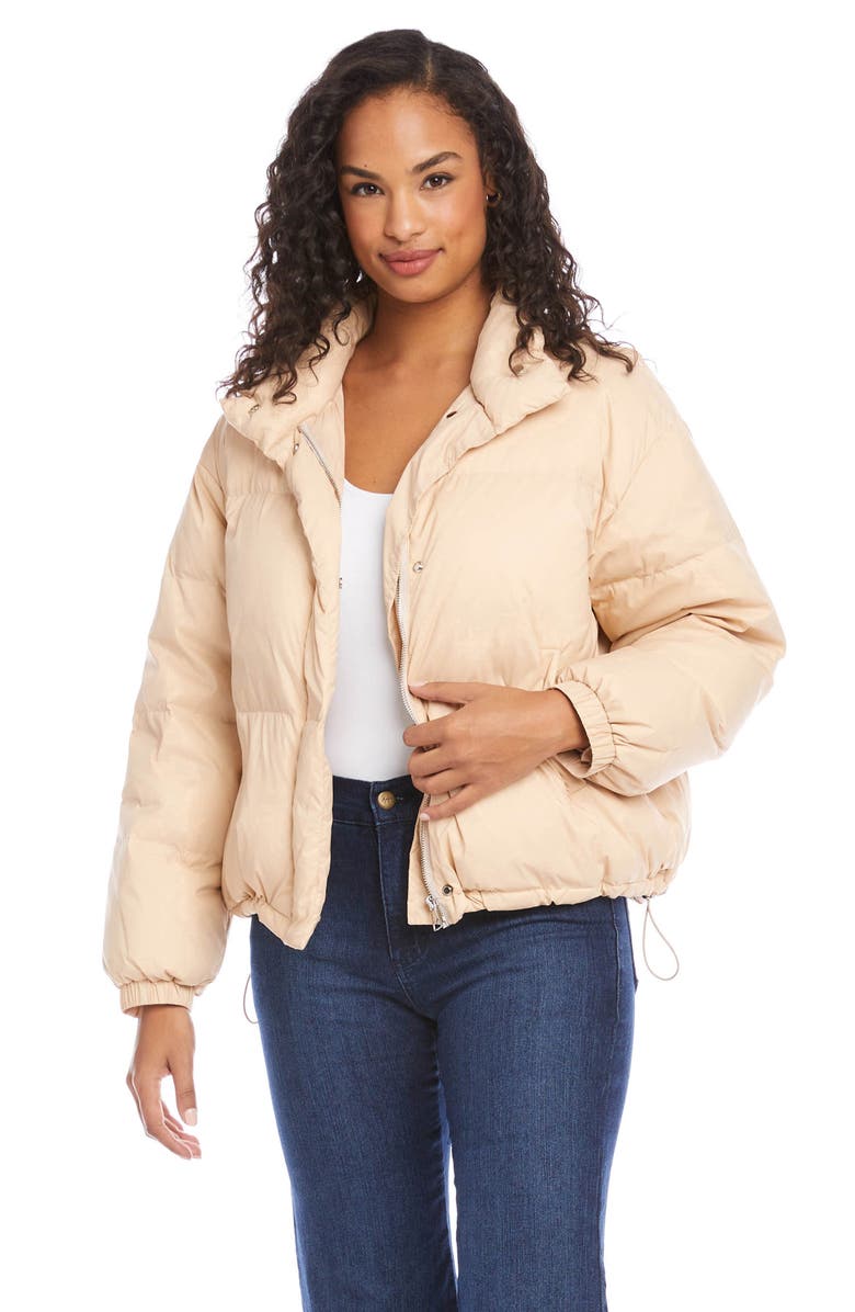 Karen Kane Down Puffer Jacket, Alternate, color,