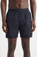Stone Island Compass Logo Patch Nylon Swim Trunks