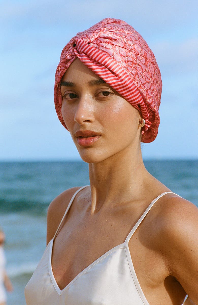 slip Ahoy Pure Silk Hair Wrap, Alternate, color, 