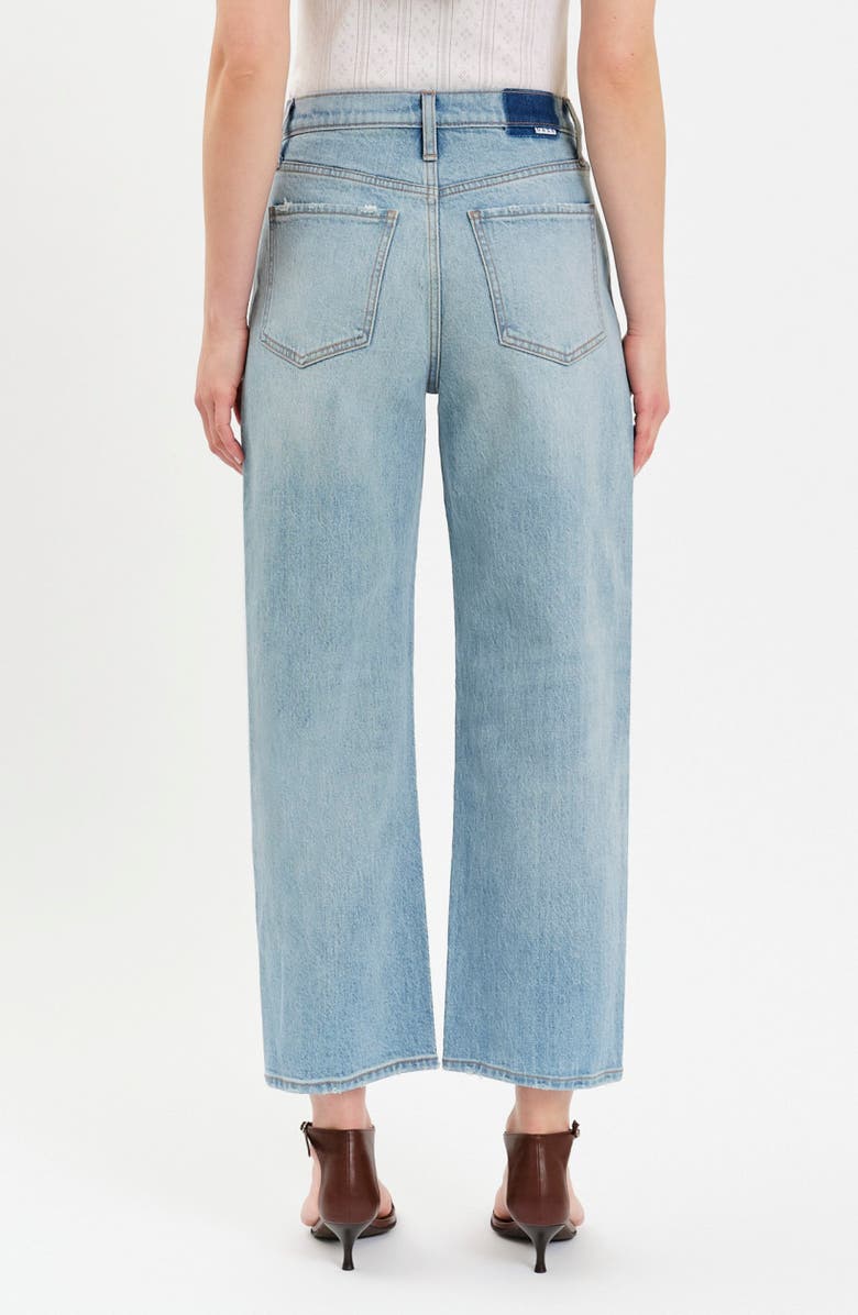 DAZE Westward High Waist Ankle Barrel Leg Jeans, Alternate, color, Pulse