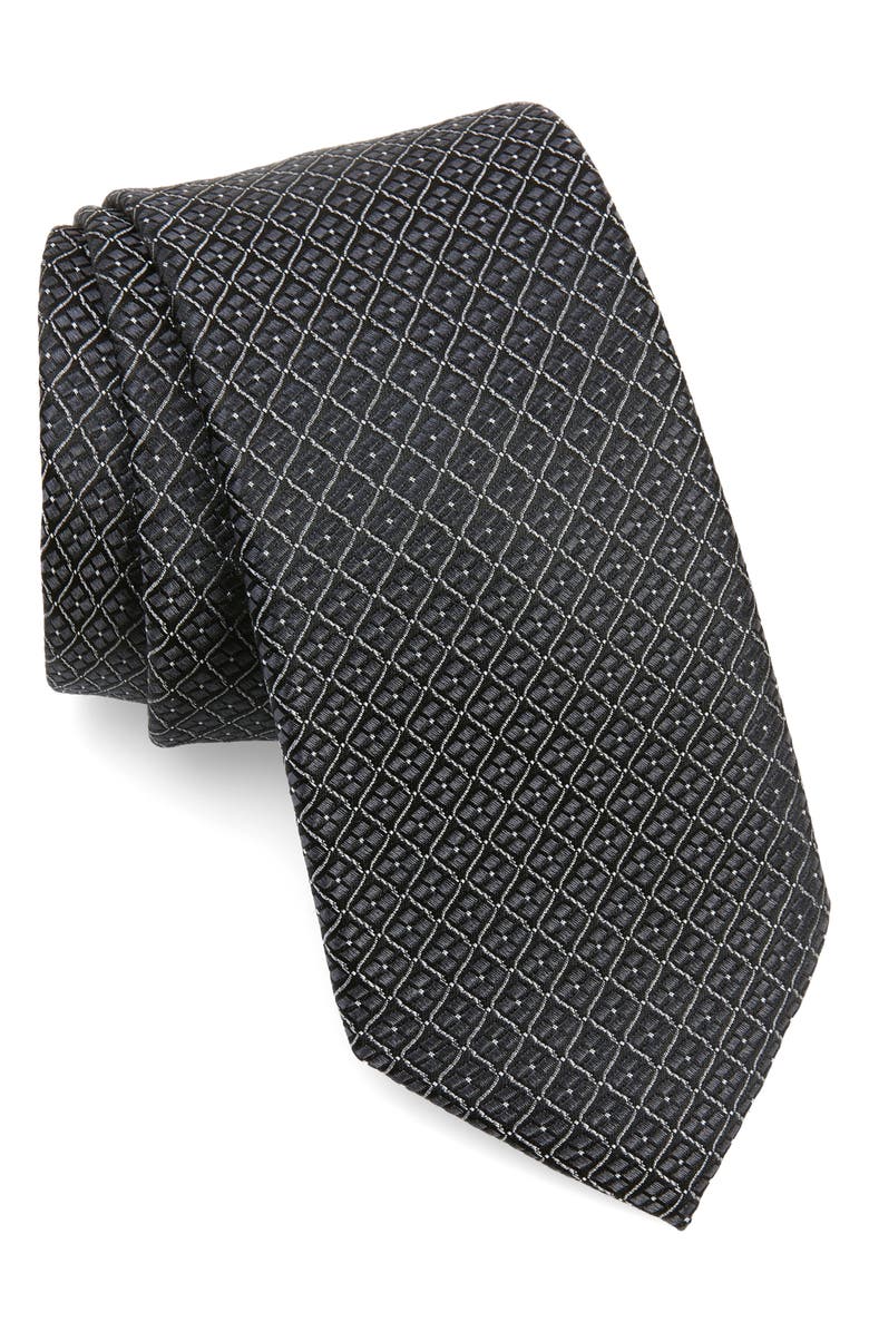 Nordstrom Edwin Neat Silk Tie, Main, color, 