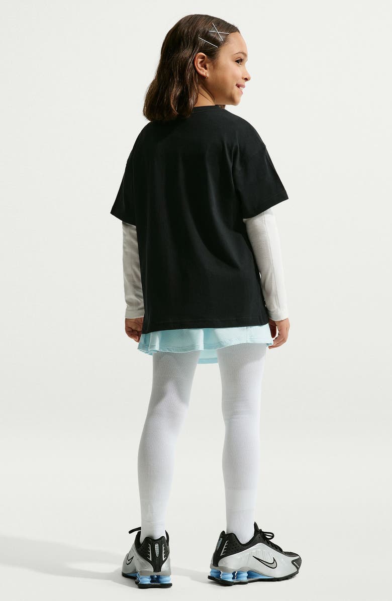 Nike Kids' Graphic Cotton T-Shirt, Alternate, color, Black