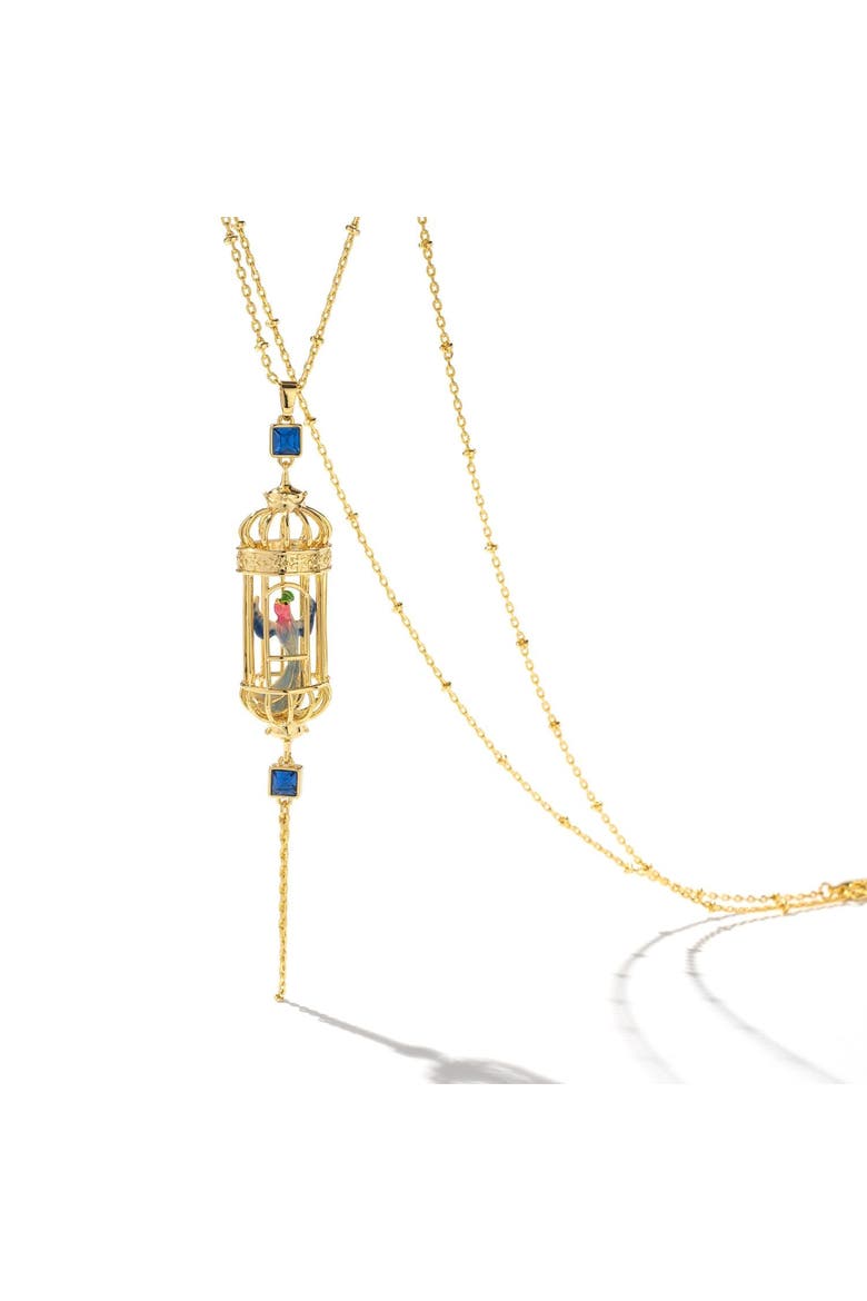 Bird Cage Drop Pendant - Small, Main, color, Bird Cage