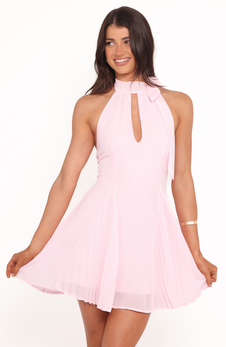 Petal & Pup Elaine Sleeveless Minidress, Alternate, color, Candy Pink
