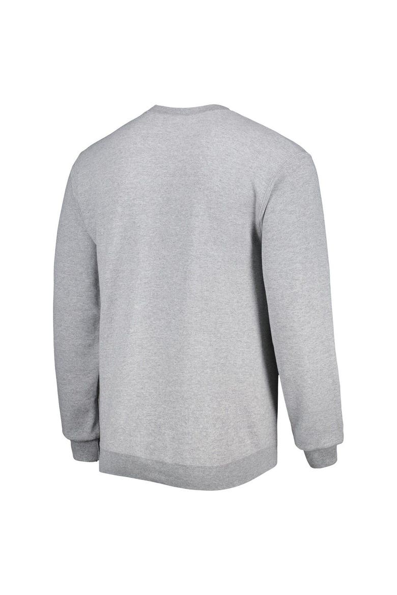 Men's Champion Heather Gray Iowa State Cyclones High Motor Pullover Sweatshirt, Alternate, color, Heather Gray