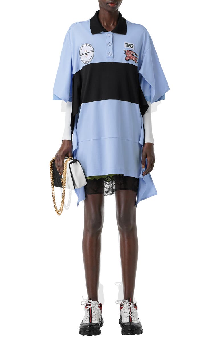 Burberry Logo Patch Polo, Alternate, color, 